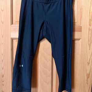 Under Armour Black Girls' Performance Capri Leggings